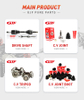 GJF Drive Shaft、CV Joint、CV Joint Boot
