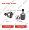 Auto Parts Inner CV Joint For Toyota Lexus Land Cruiser 43403-60010